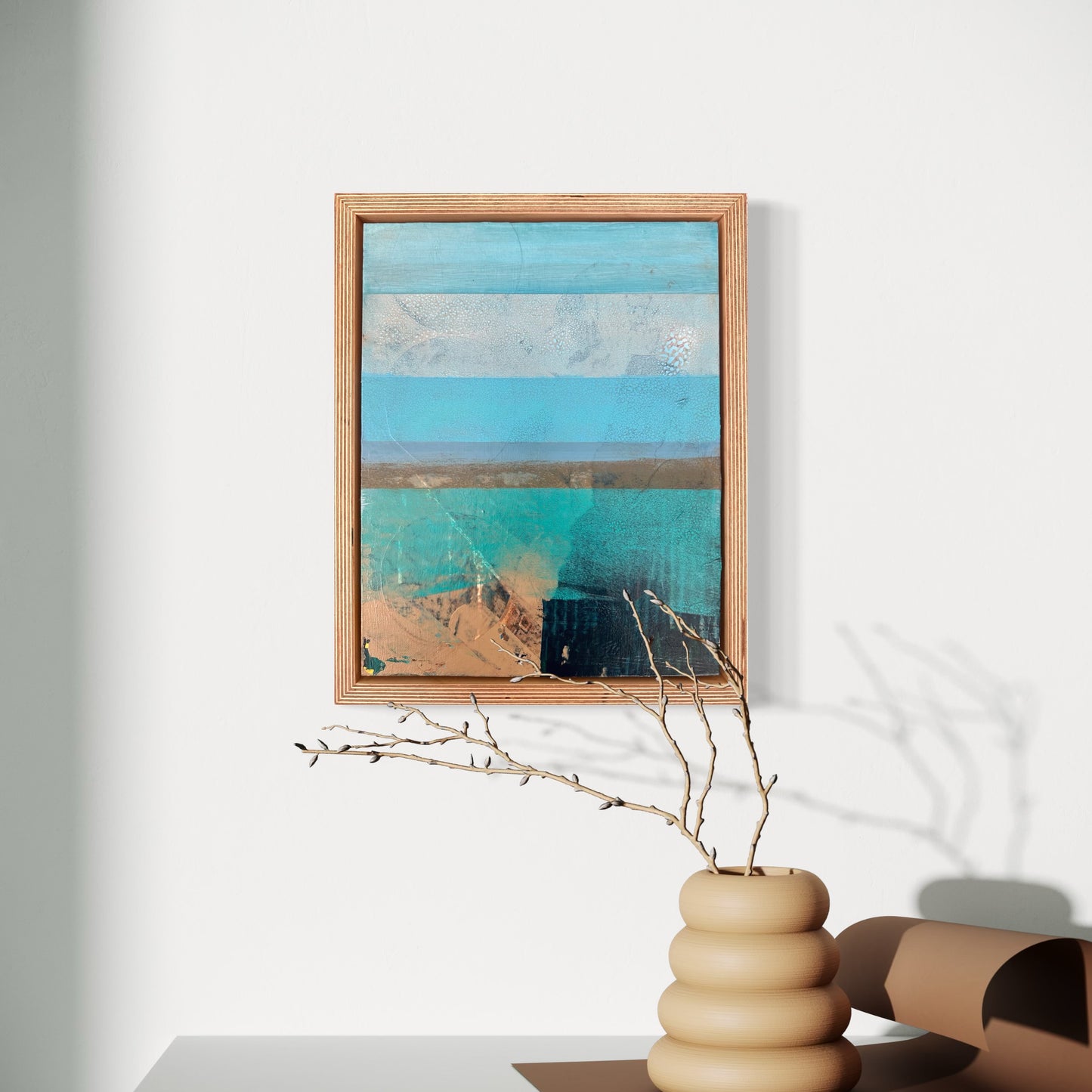Seaside 11" x 14" // Framed: 13" x 16"