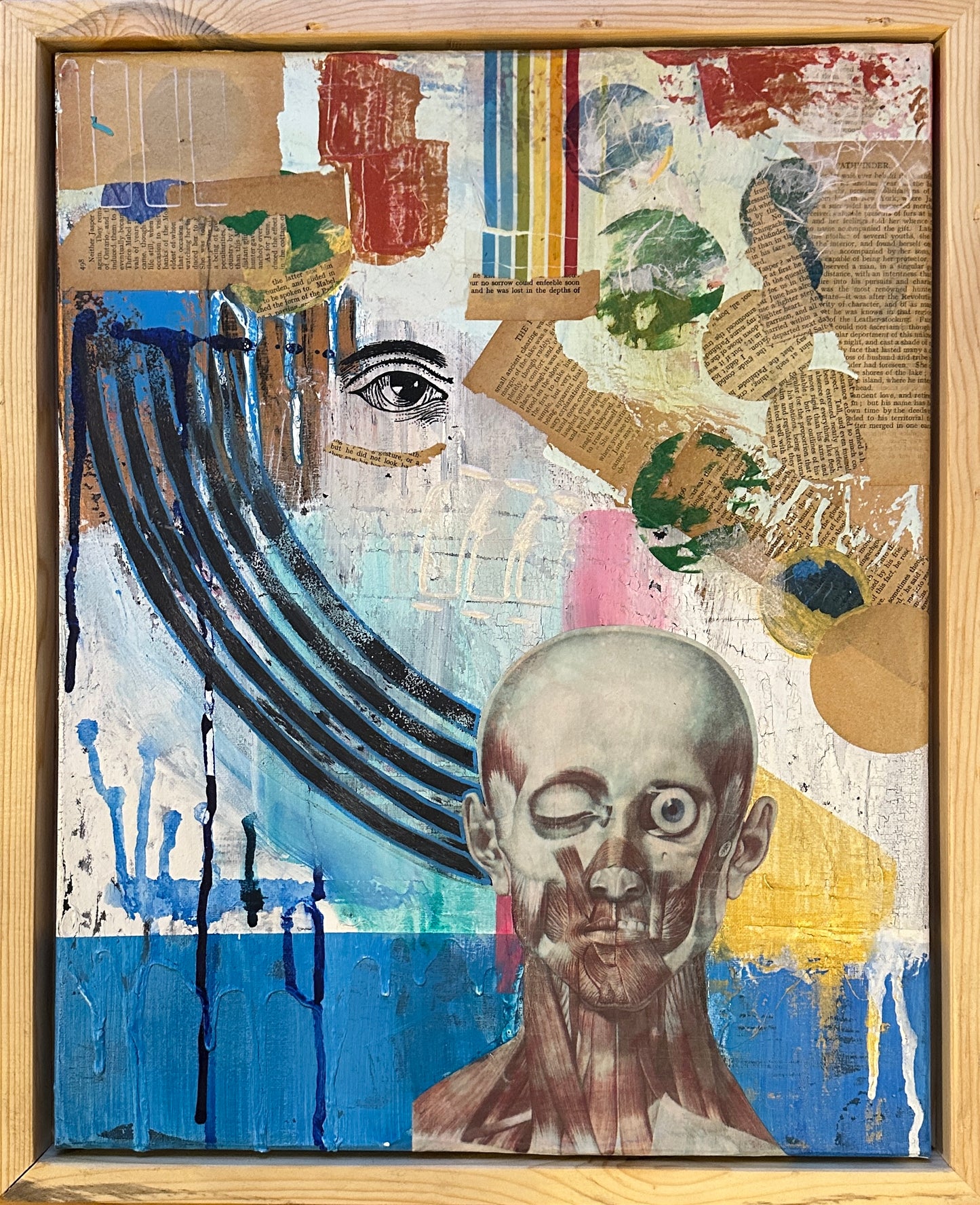 Anatomy of a Thought - 16" x 20"