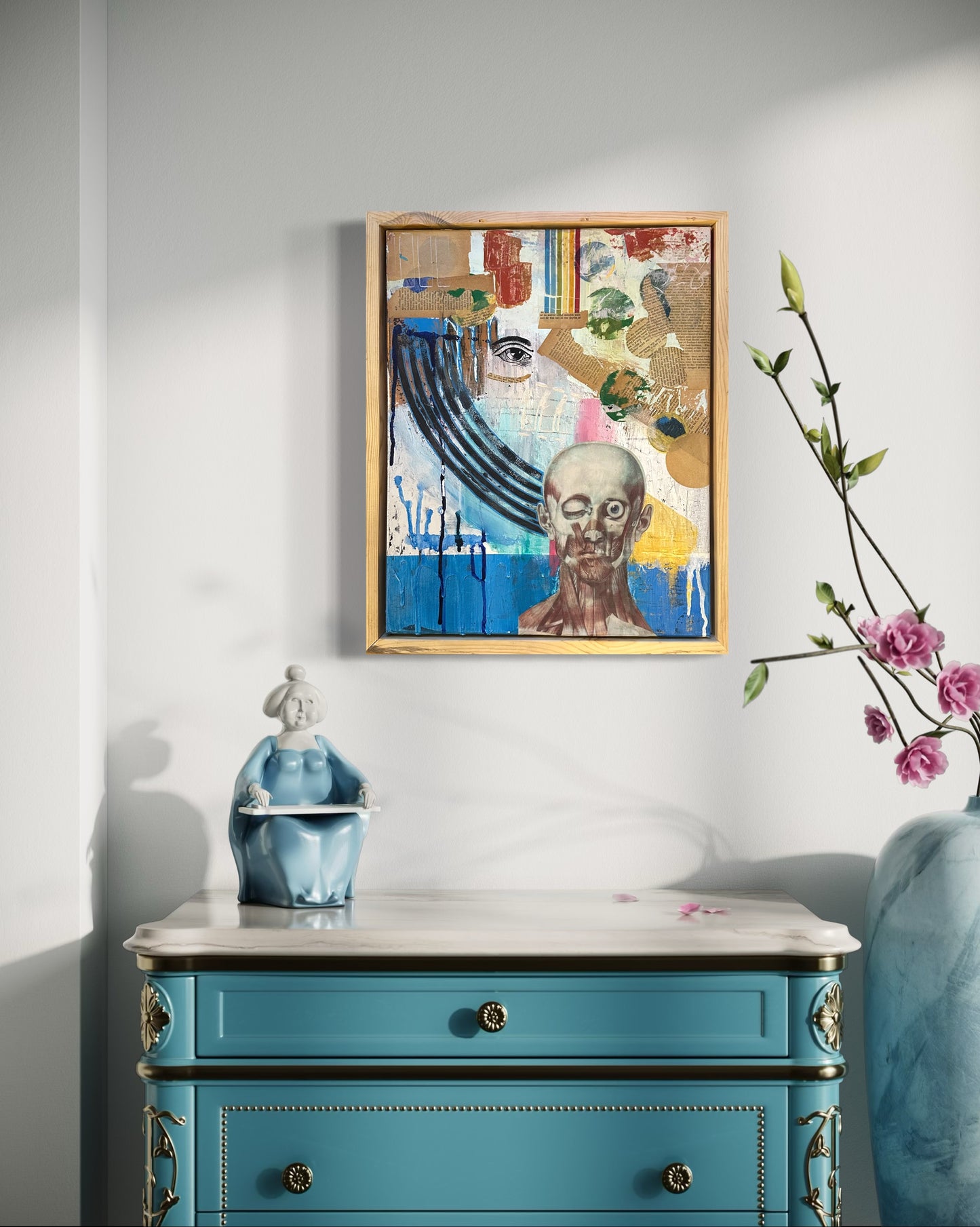 Anatomy of a Thought - 16" x 20"