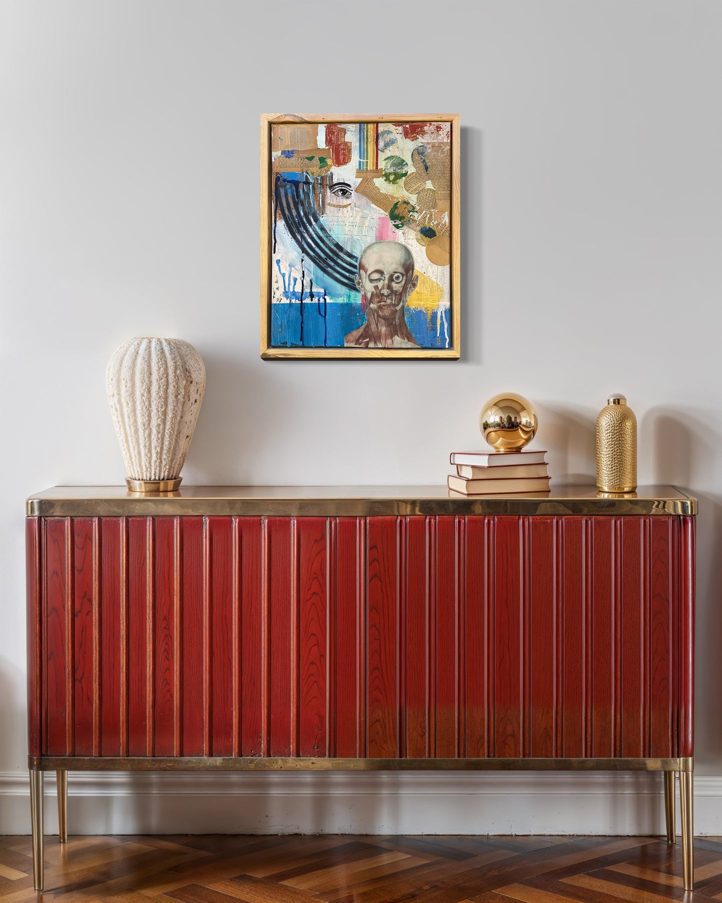 Anatomy of a Thought - 16" x 20"