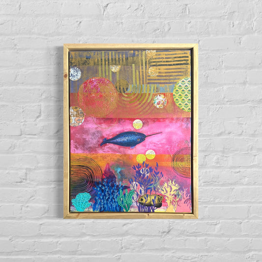 Narwhal - 20" x 26"