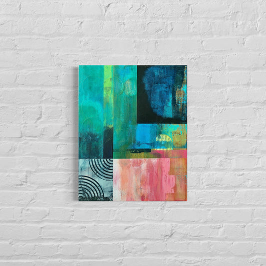 The Patchwork Song - 16" x 20"