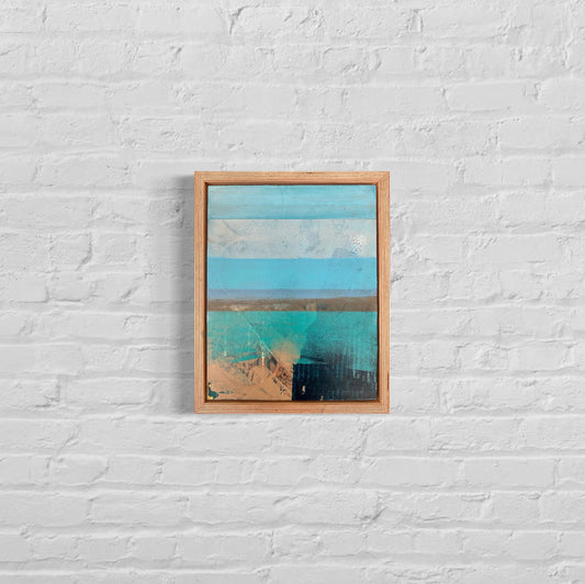 Seaside 11" x 14" // Framed: 13" x 16"