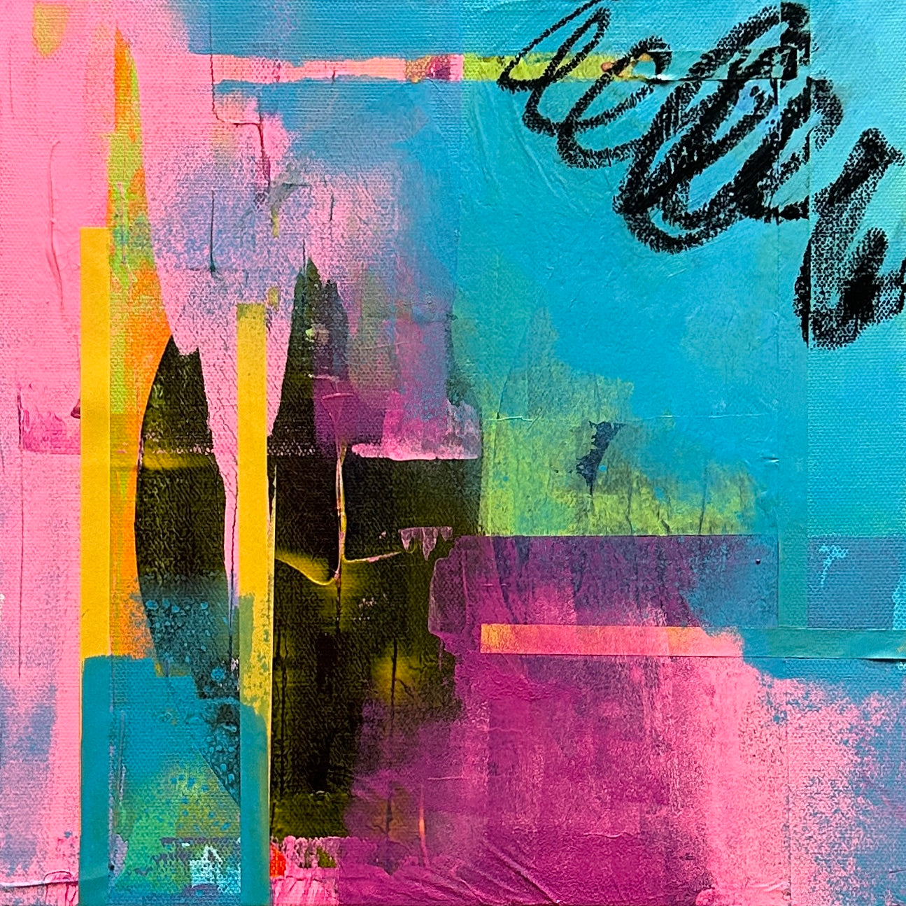 Paintball in Palmdale - 12" x 12 "