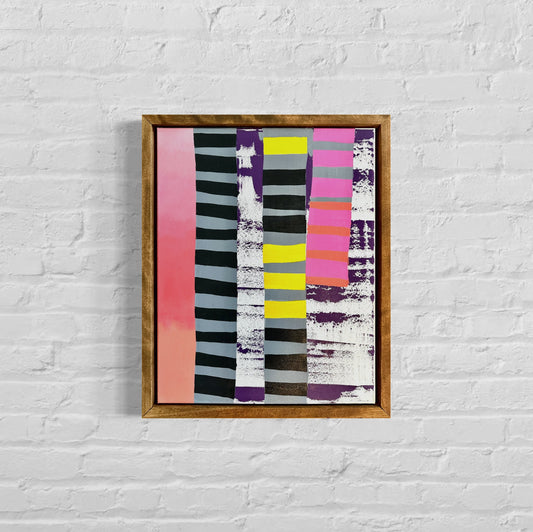 Between the Bars - 16" x 20" // Framed: 18"x 22"