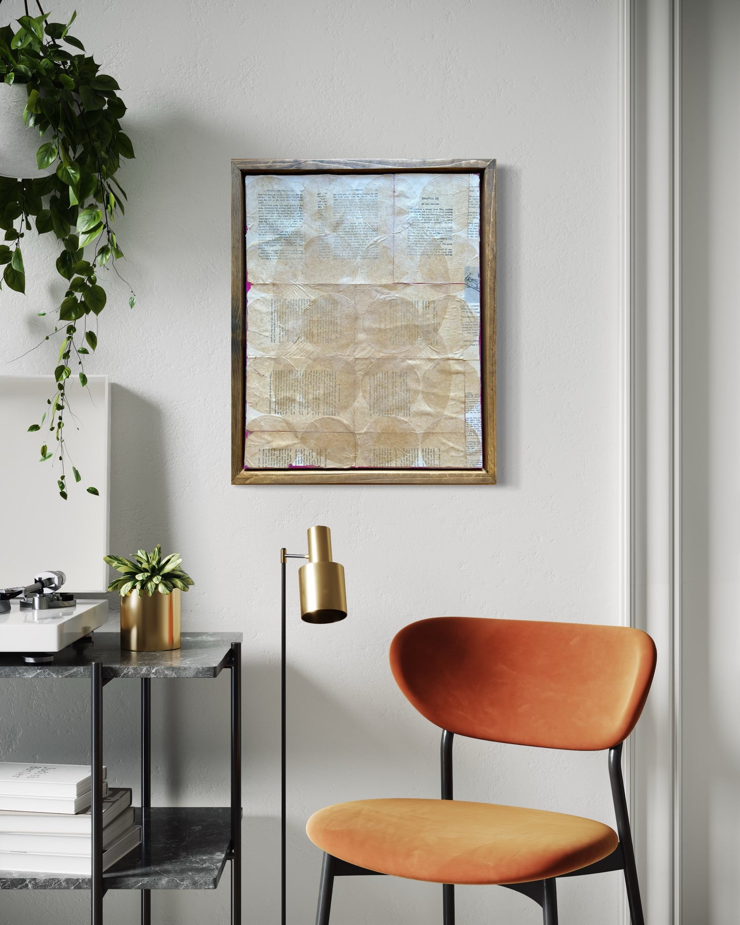 Linen Suit - 16" x 20"