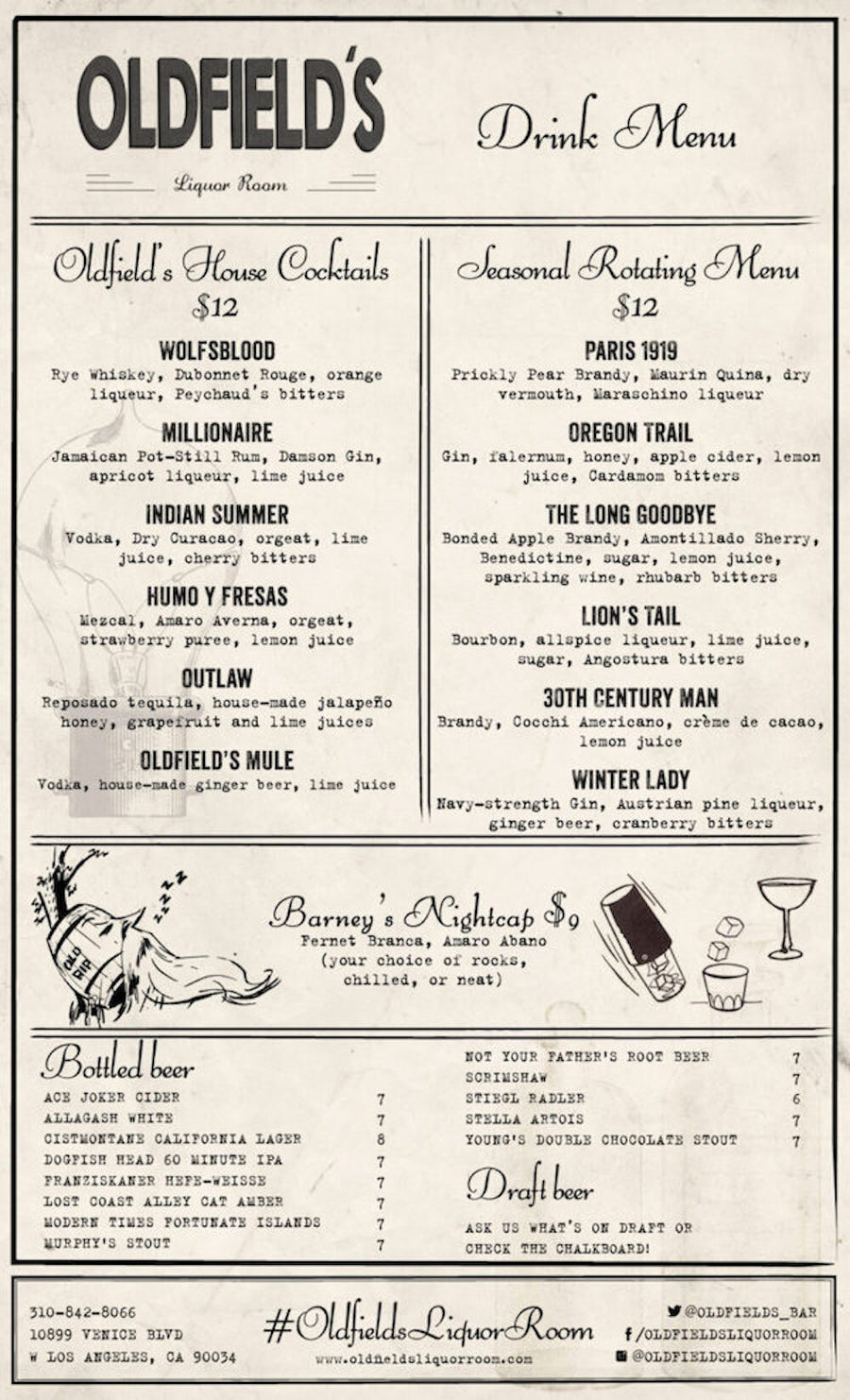 Menu design by Jenson Nelson, 8